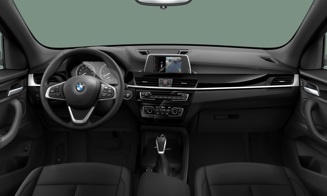 Interior of BMW X1 xDrive28i (F48), VIN WBXHT3C33J5L27453