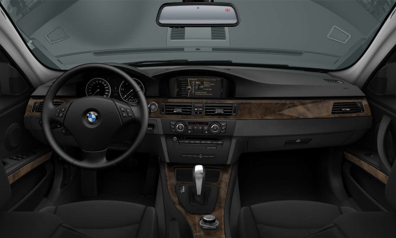 Interior of BMW 328xi (E90 (MUE)), VIN WBAPK5C53BF127299