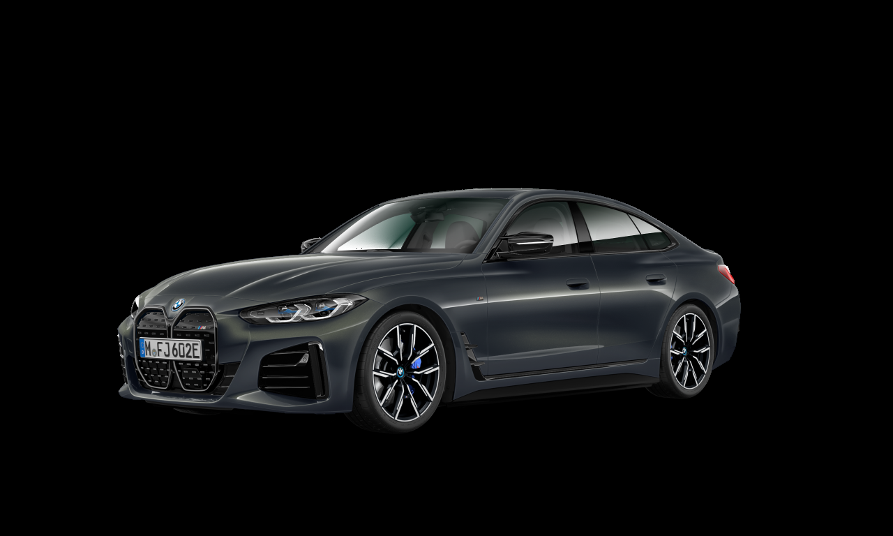 Exterior of BMW i4 M50 (G26), VIN WBY31AW01NFM86571