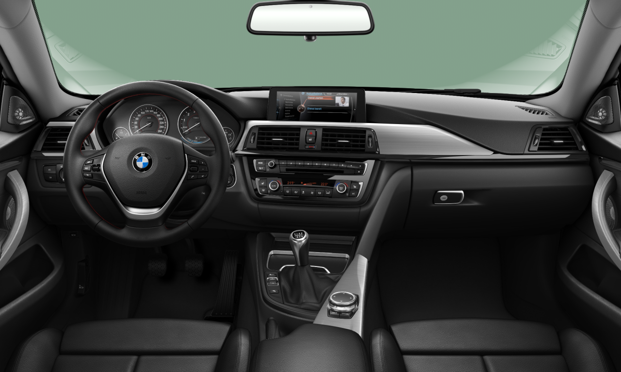 Interior of BMW 420i (F36), VIN WBA4A12080D799615