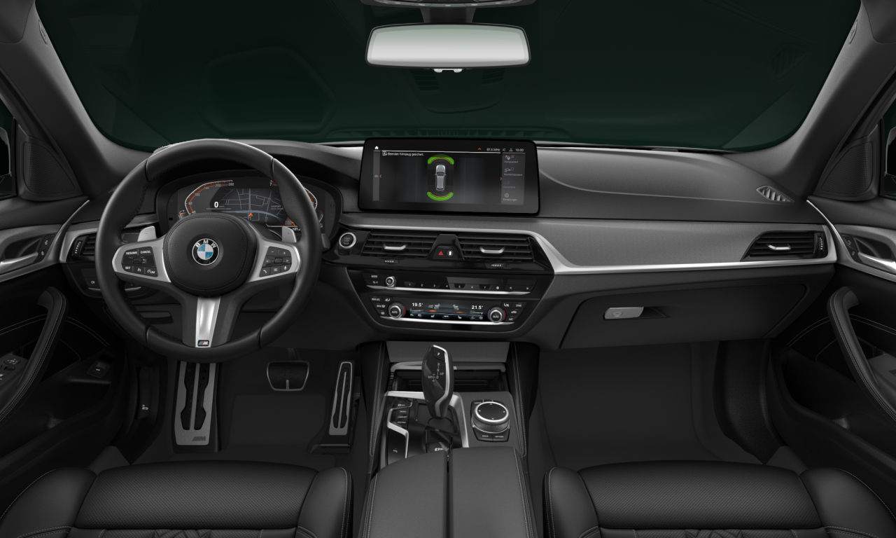 Interior of BMW 520i (G31 (MUE)), VIN WBA11BM070CP05798