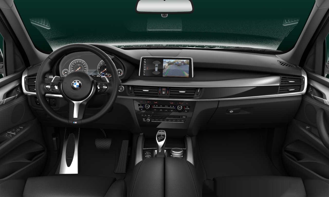 Interior of 2015 BMW X5 xDrive30d (F15), VIN WBAKS4100G0H74400