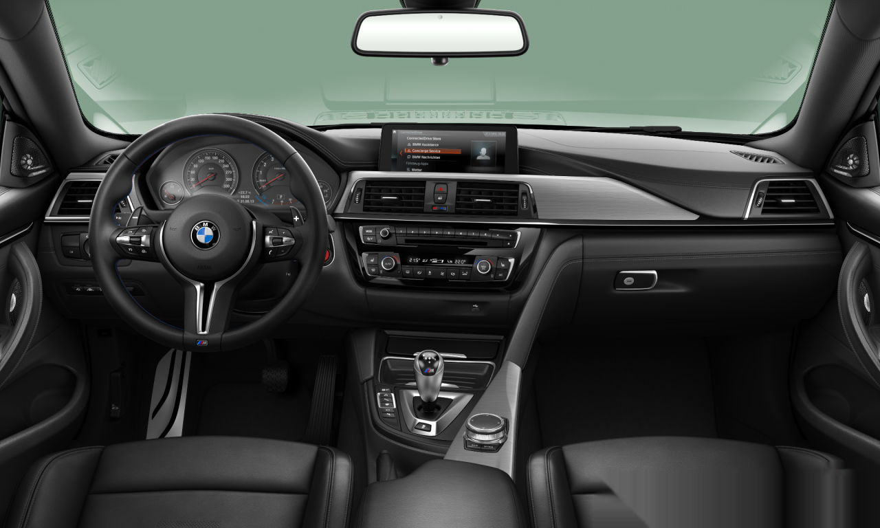 Interior of 2018 BMW M4 (F82 (MUE)), VIN WBS4Y92030AG10296