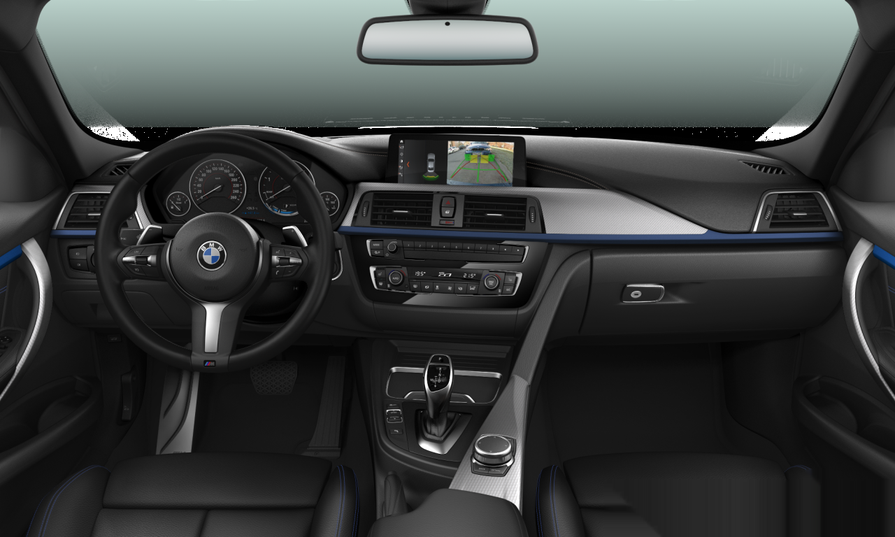 Interior of BMW 320d xDrive (F31 (MUE)), VIN WBA8J11020A713476