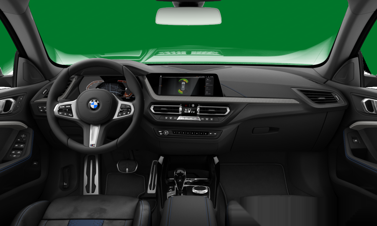 Interior of BMW 218i (F44), VIN WBA11AK08L7F72059