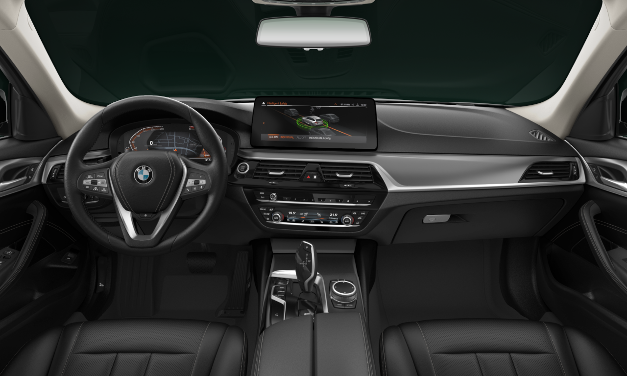 Interior of BMW 530d (G31 (MUE)), VIN WBA11AJ010CM57370