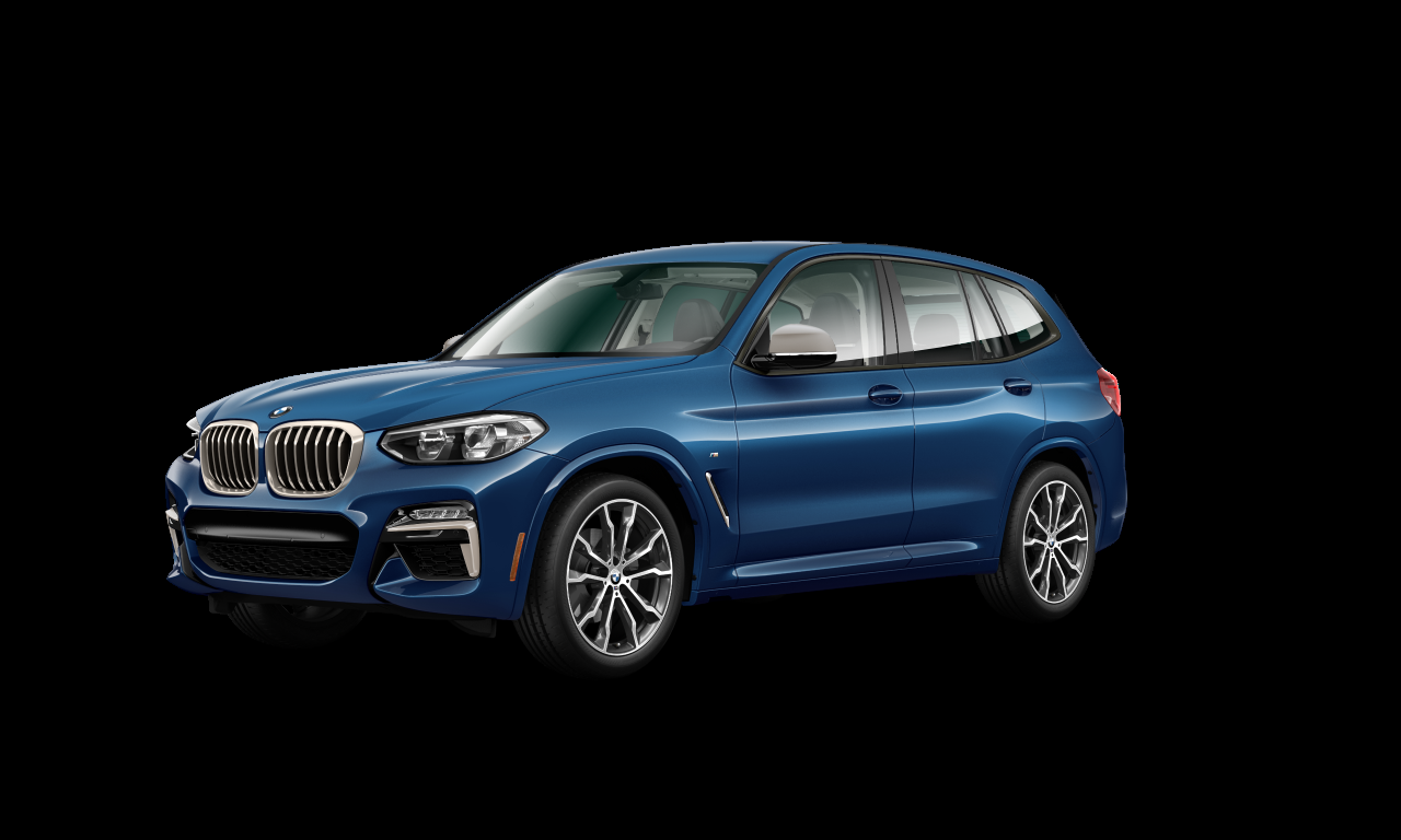Exterior of BMW X3 M40i (Sports Activity Vehicle (5 Doors)), VIN 5UXTS3C58J0Y94927