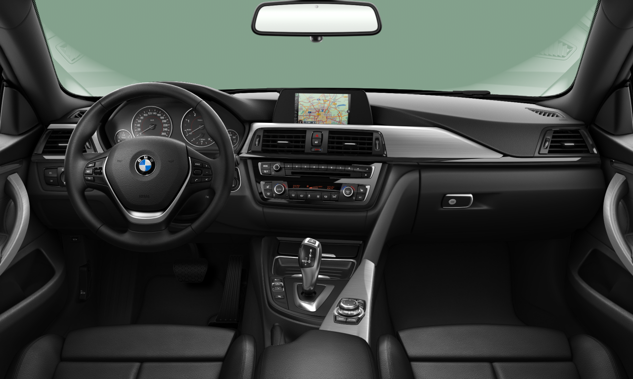 Interior of BMW 420d xDrive (F36), VIN WBA4C72060D966339