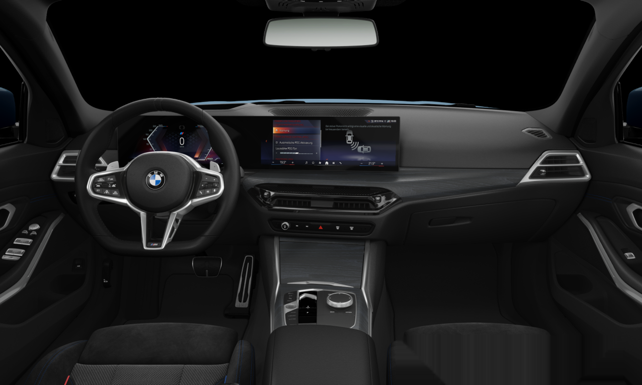 Interior of BMW 318i (G20 (MUE)), VIN WBA28FF0408F81838