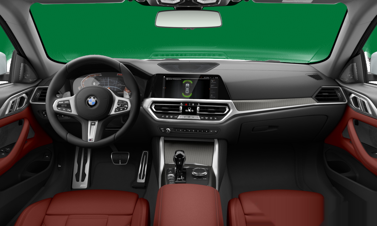 Interior of BMW 430i (G22), VIN WBA52AP080CJ85289