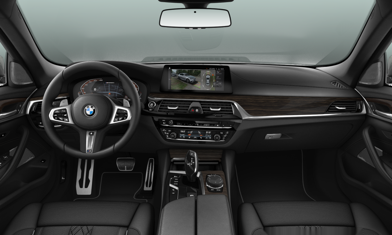 Interior of 2019 BMW M550i xDrive (G30), VIN WBAJS7C07LBN96815