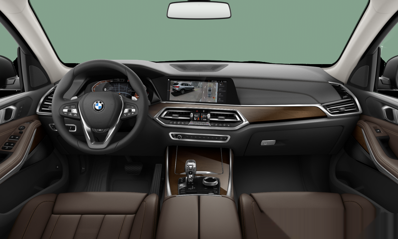 Interior of 2021 BMW X5 xDrive30d (G05), VIN WBAJU8106N9J92949