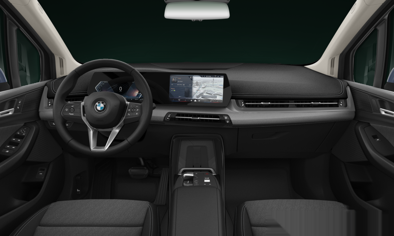 Interior of BMW 220d (U06), VIN WBA71BY0907T52557