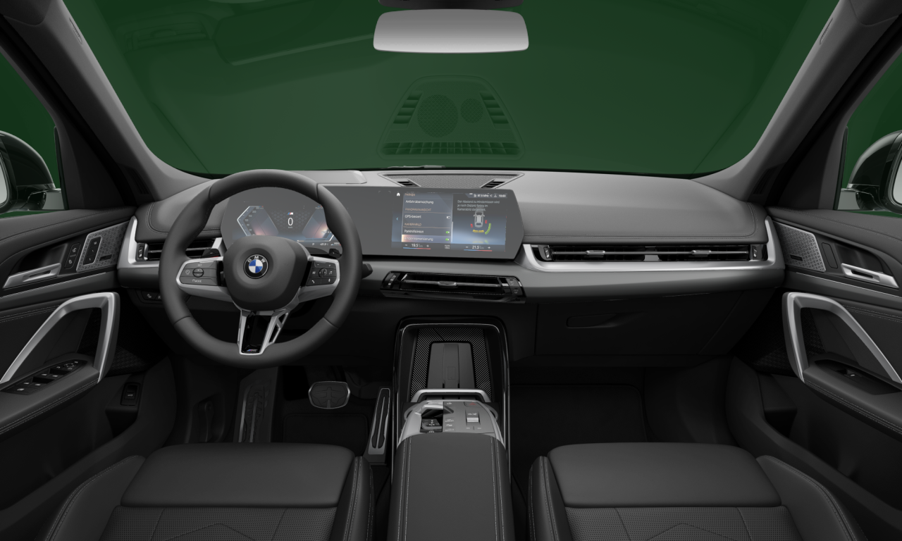 Interior of BMW X1 xDrive23i (U11), VIN WBA61EE0805W64138