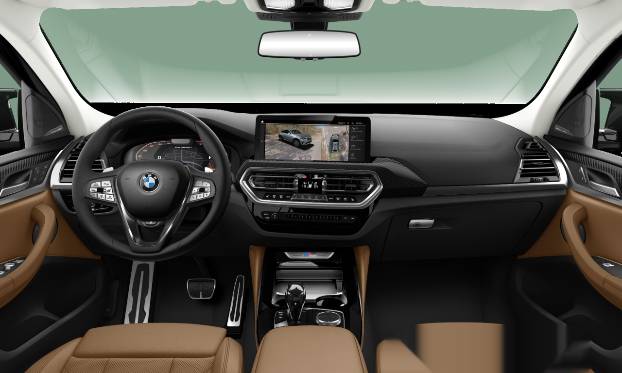 Interior of BMW X4 M40i (G02 (MUE)), VIN 5UX43DT00R9X55474