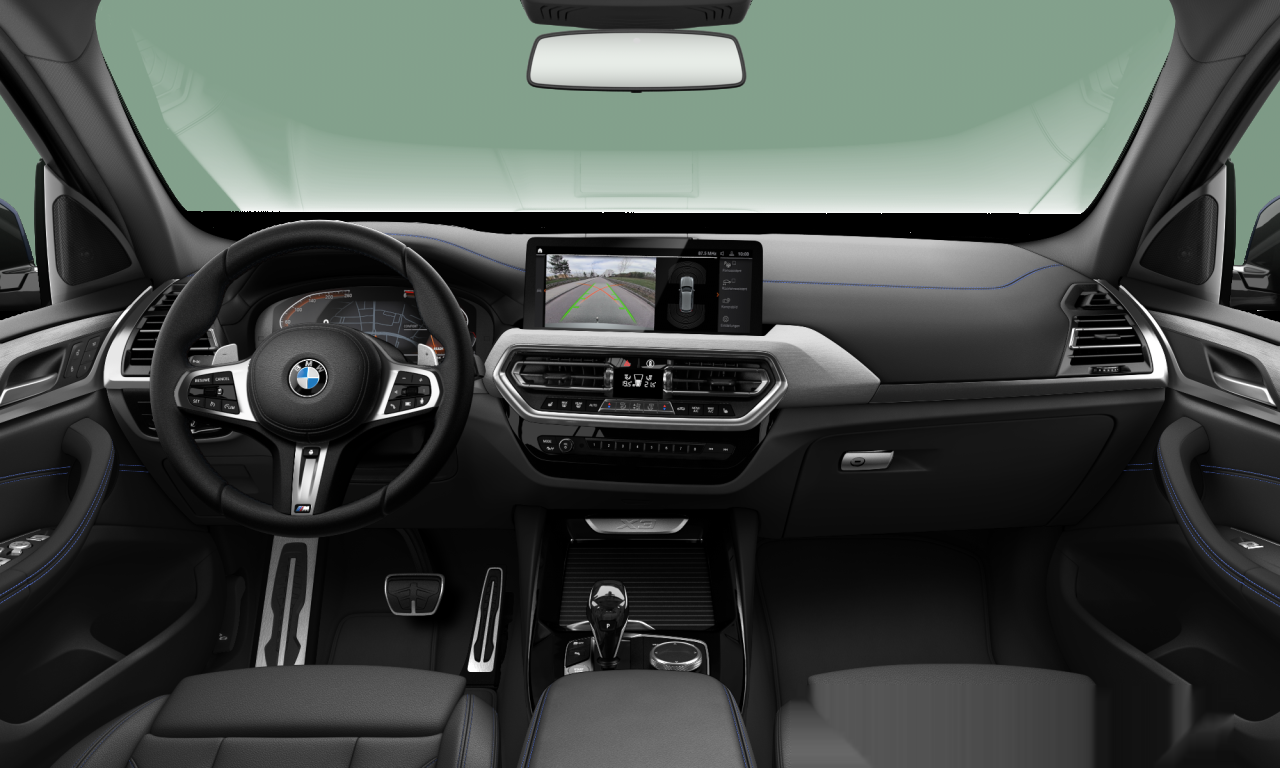 Interior of 2021 BMW X3 xDrive30d (G01 (MUE)), VIN WBA71BZ0909J58033
