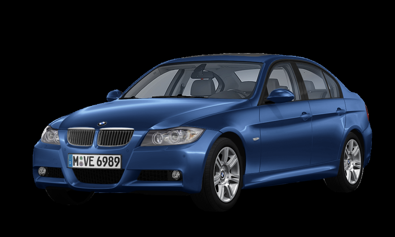 Exterior of BMW 325xi (E90), VIN WBAVD11000AV06479