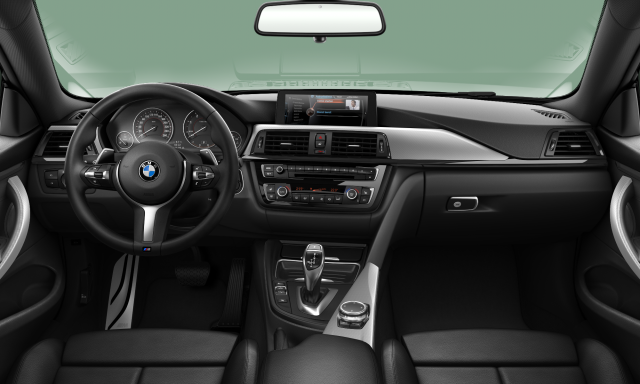 Interior of BMW 430d (F32), VIN WBA3P72080F998827