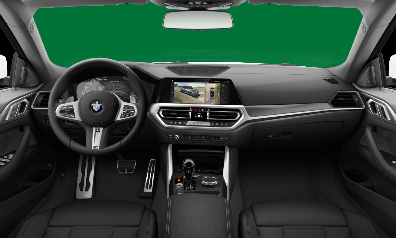 Interior of BMW M440i (G23), VIN WBA53AT0XMCG05677
