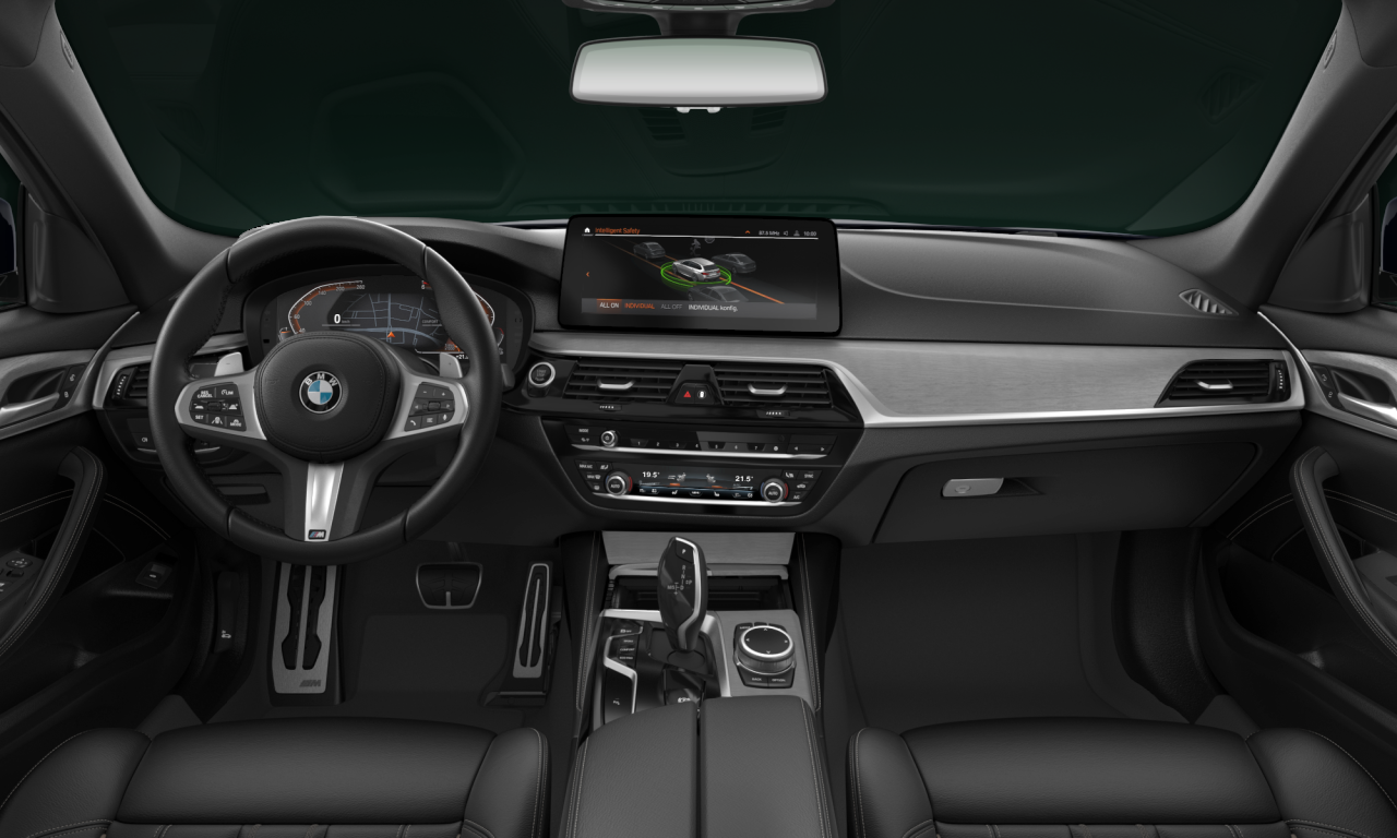 Interior of BMW 520d (G31 (MUE)), VIN WBA31BN050CN16431