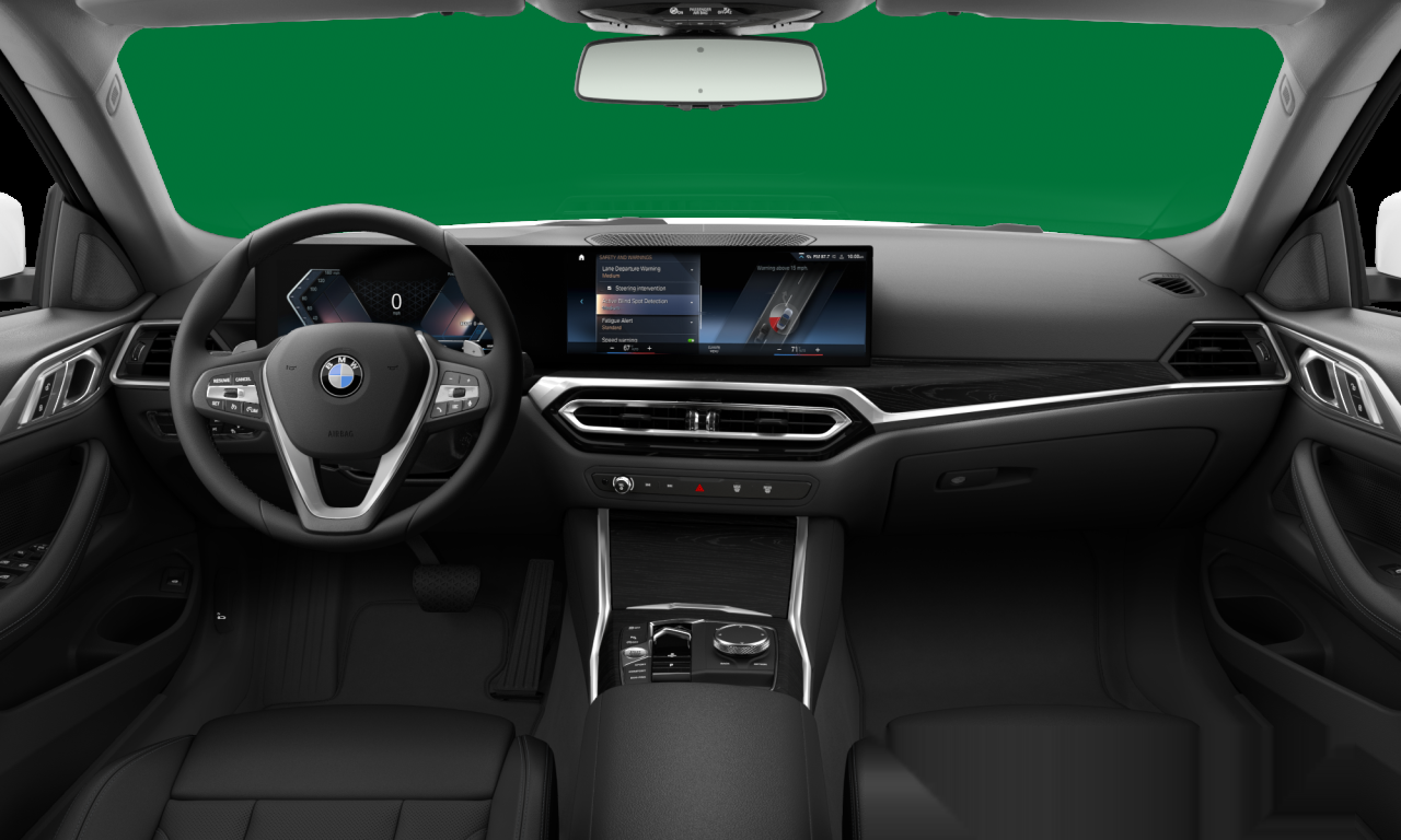 Interior of 2023 BMW 430i (G23), VIN WBA23AT06RCP43238
