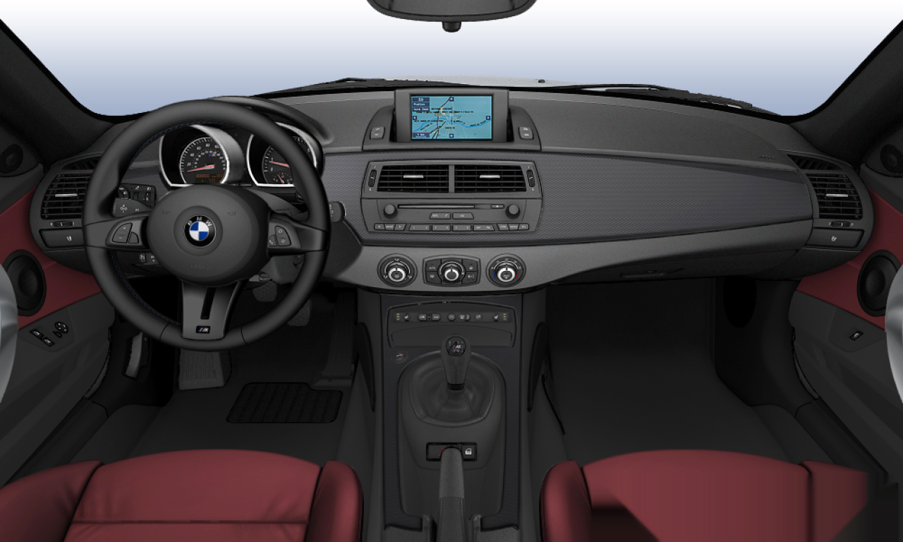 Interior of BMW Z4 M Roadster (E85 (M)), VIN 5UMBT93538LY53719