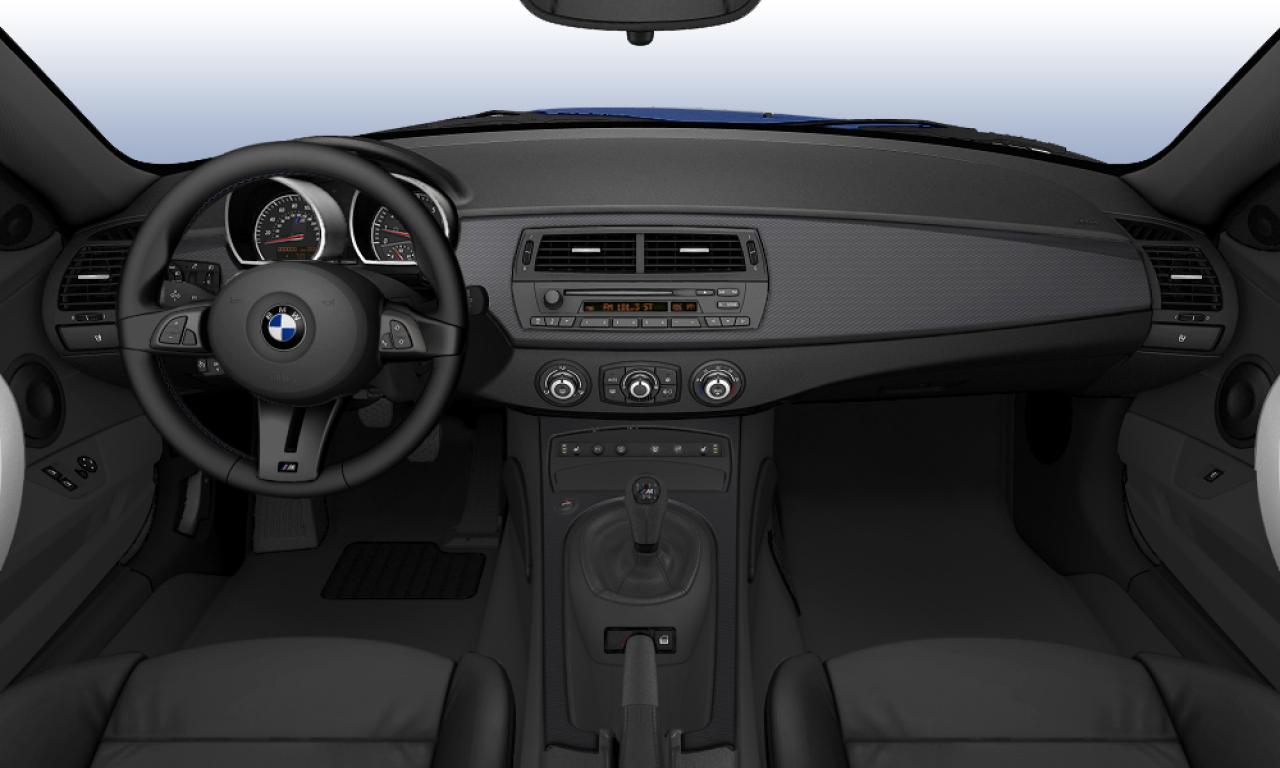 Interior of BMW Z4 M Coupé (E86 (M)), VIN 5UMDU93417LL93598