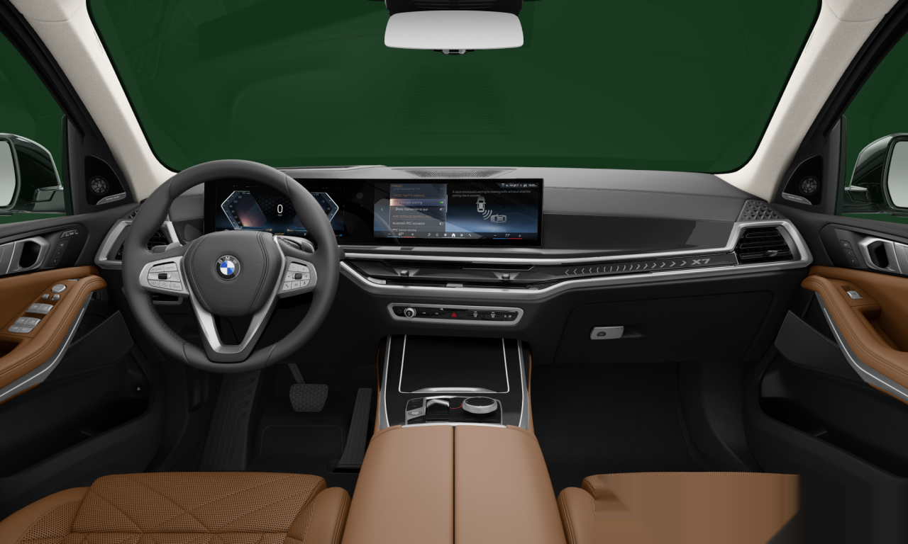 Interior of BMW X7 xDrive40i (G07 (MUE)), VIN 5UX23EM02R9S94905