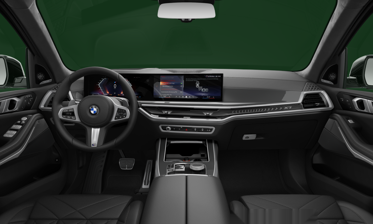 Interior of BMW X7 xDrive40i (G07 (MUE)), VIN 5UX23EM03S9Z35937