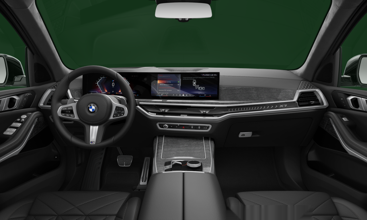 Interior of 2024 BMW X7 xDrive40i (G07 (MUE)), VIN 5UX23EM05S9W75895