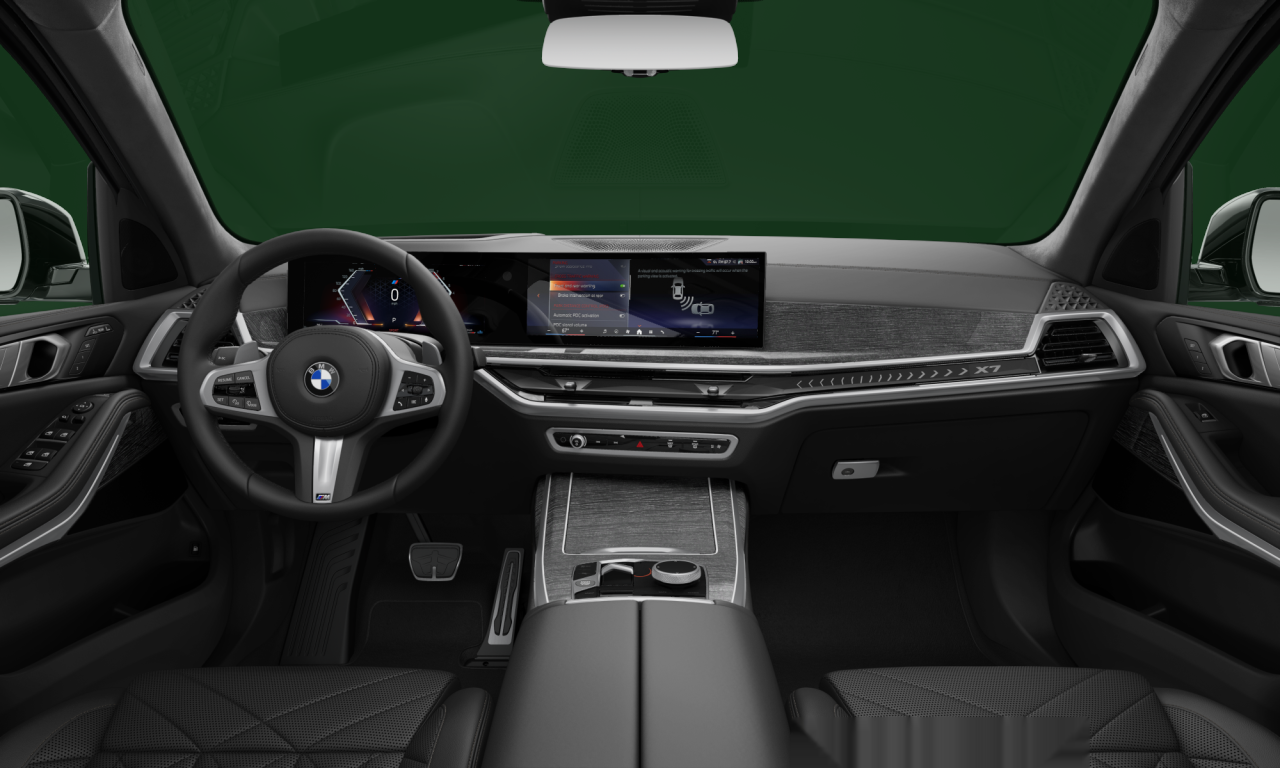 Interior of BMW X7 xDrive40i (G07 (MUE)), VIN 5UX23EM06P9R45255