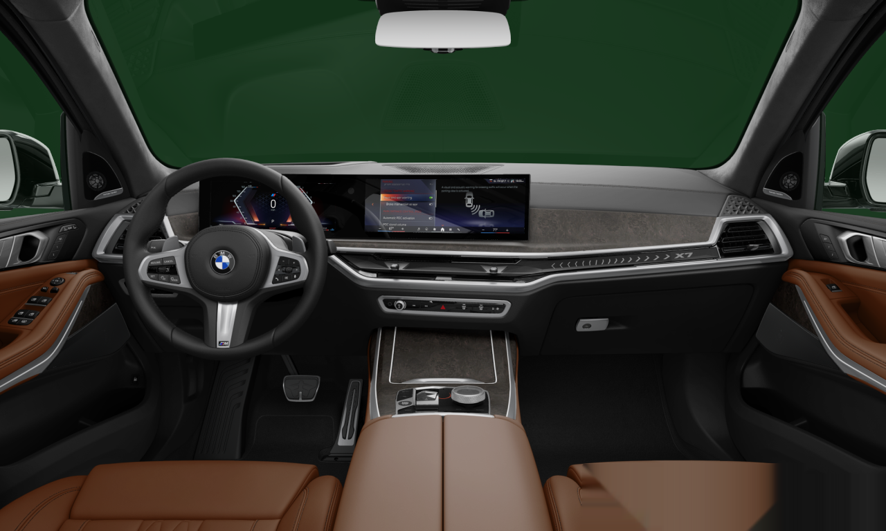 Interior of BMW X7 xDrive40i (G07 (MUE)), VIN 5UX23EM06R9U36897