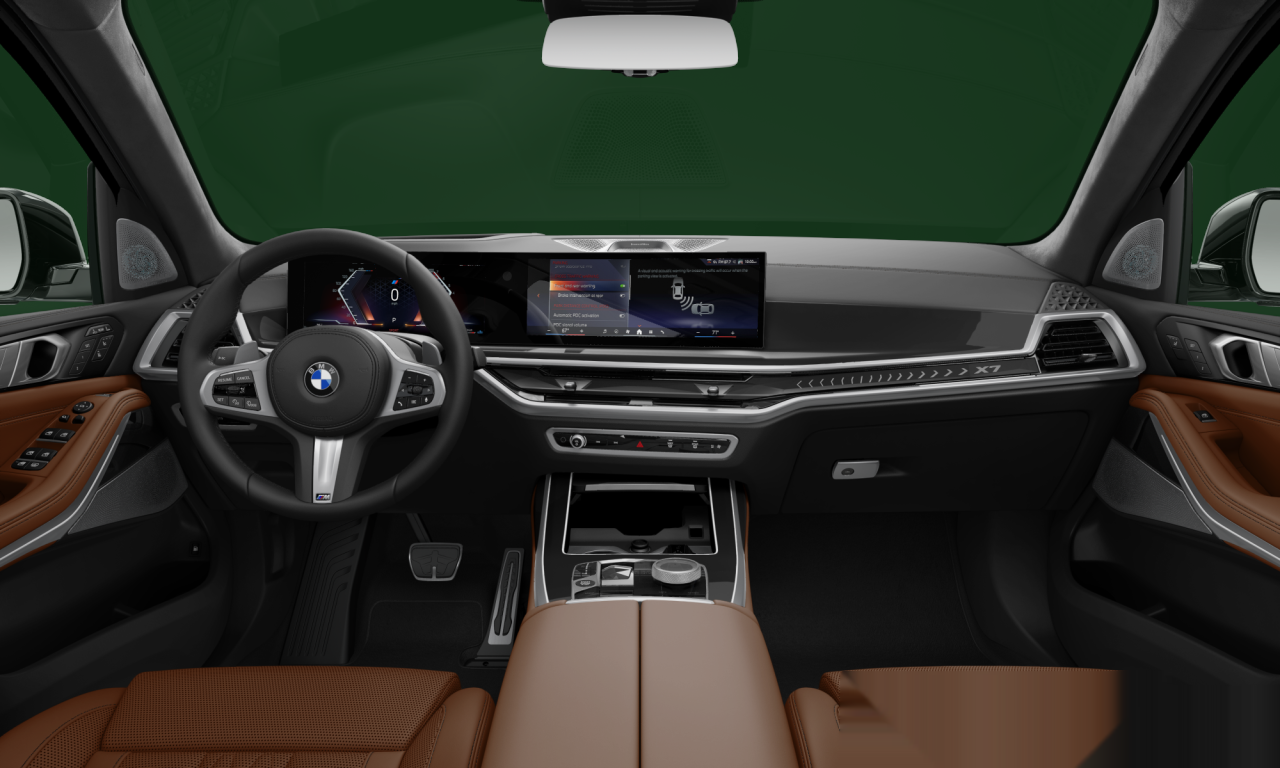 Interior of BMW X7 xDrive40i (G07 (MUE)), VIN 5UX23EM06V9439762