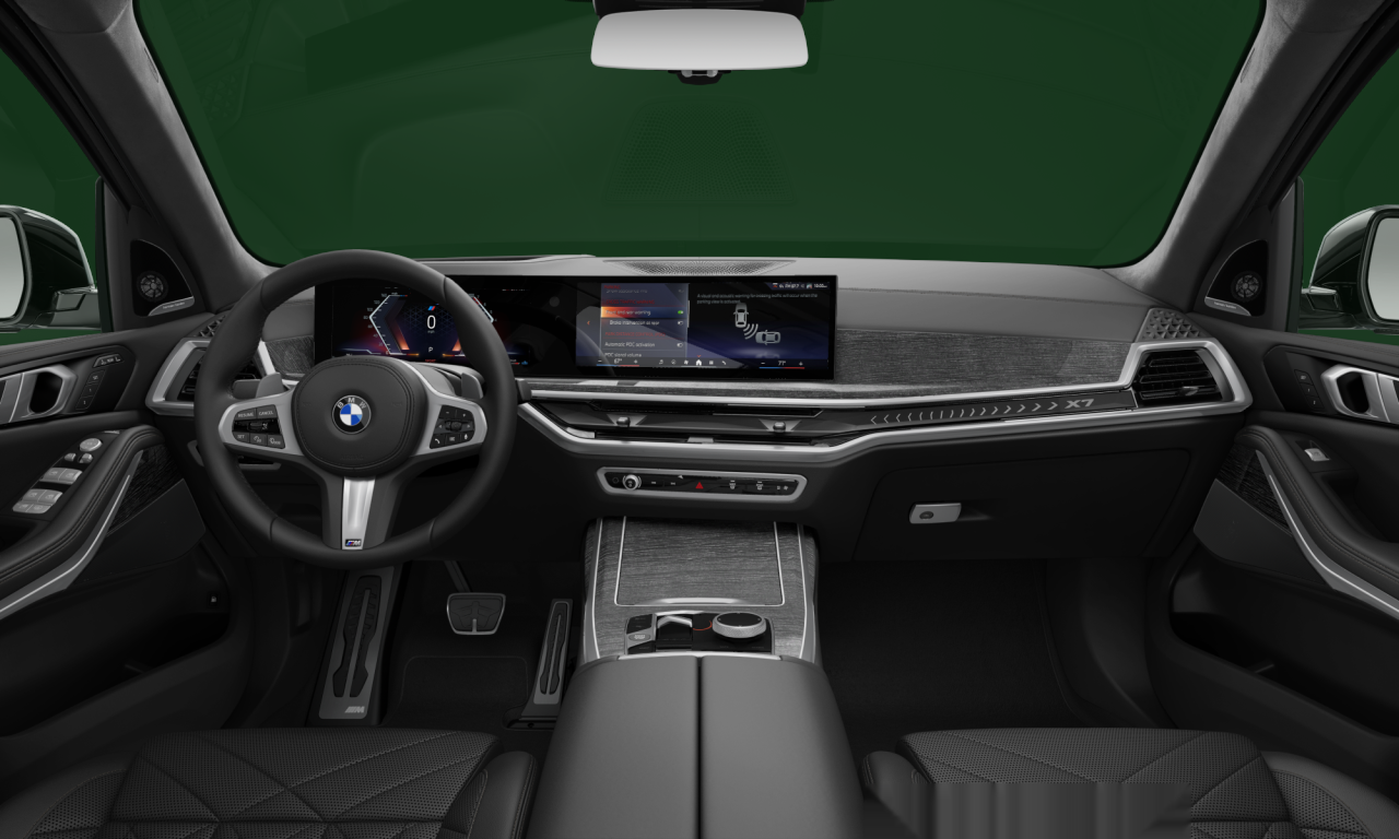 Interior of 2024 BMW X7 xDrive40i (G07 (MUE)), VIN 5UX23EM07R9V18749