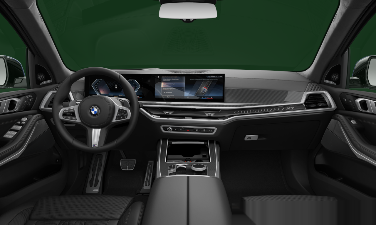 Interior of BMW X7 xDrive40i (G07 (MUE)), VIN 5UX23EM0XR9S42762