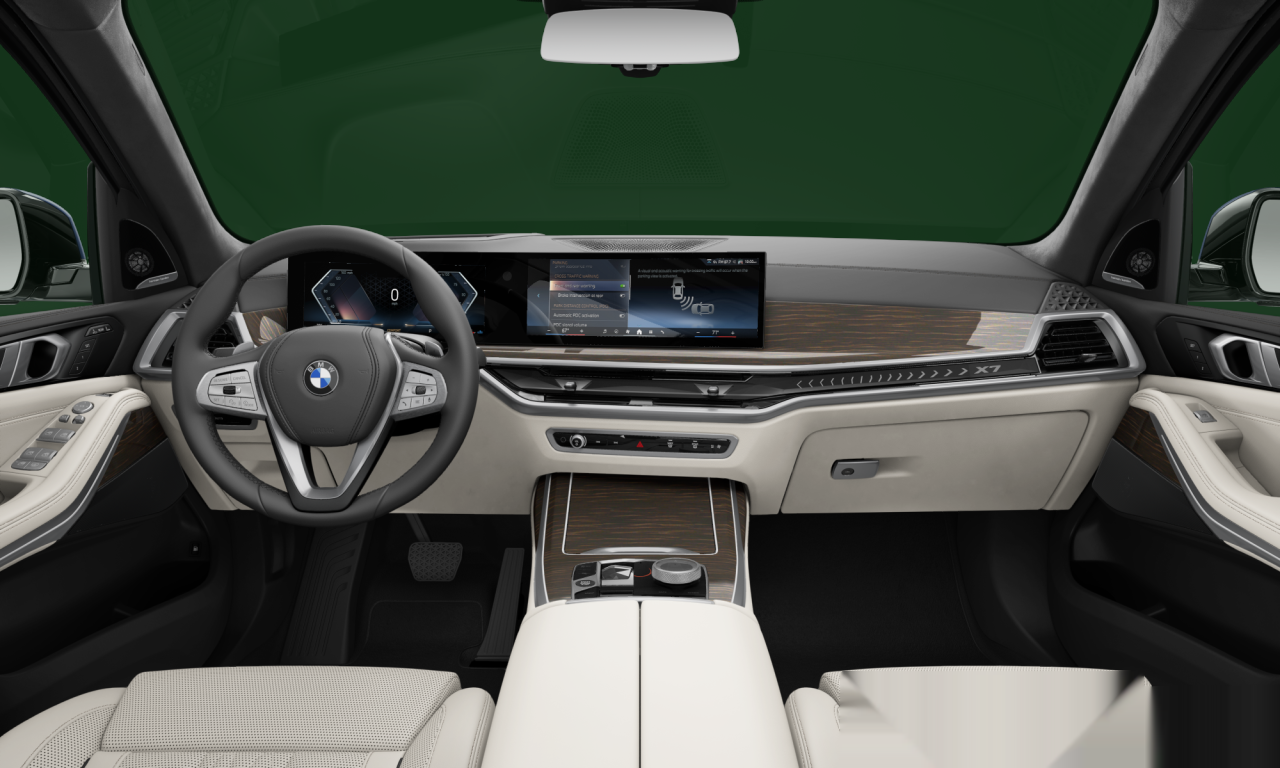 Interior of 2024 BMW X7 xDrive40i (G07 (MUE)), VIN 5UX23EM0XS9Y10742