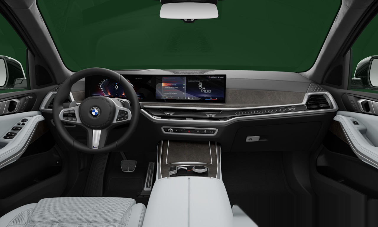 Interior of 2026 BMW X7 xDrive40i (G07 (MUE)), VIN 5UX23EM0XV9458671
