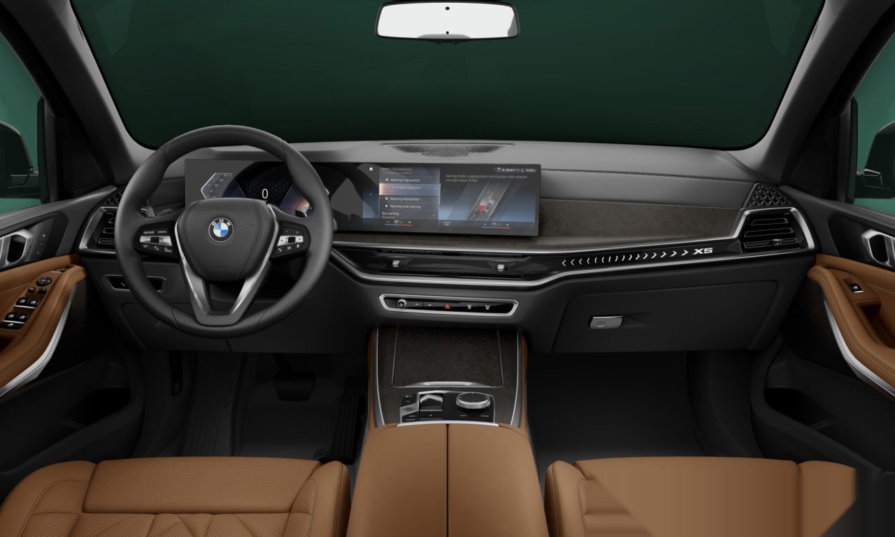 Interior of BMW X5 xDrive40i (G05 (MUE)), VIN 5UX23EU00R9S49249