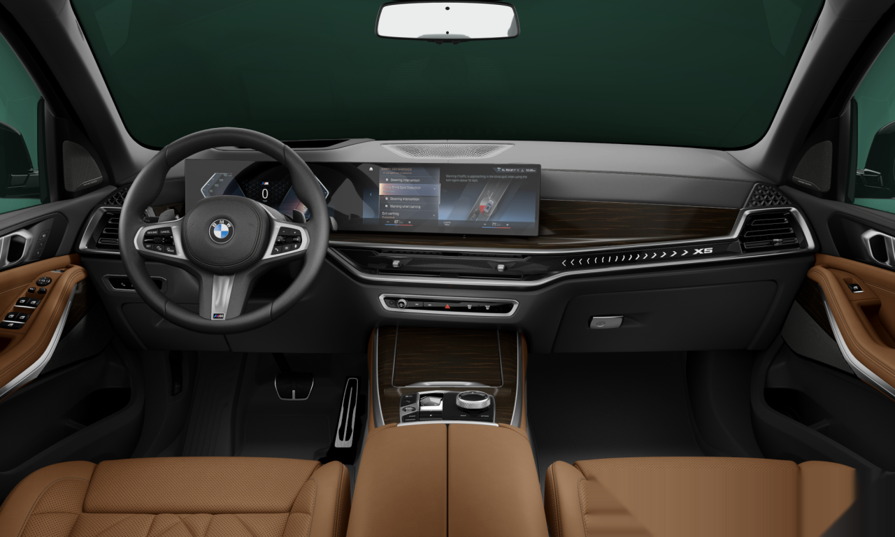 Interior of BMW X5 xDrive40i (G05 (MUE)), VIN 5UX23EU01R9T40398