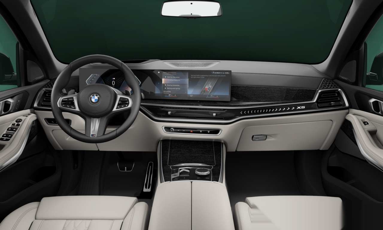 Interior of 2023 BMW X5 xDrive40i (Sports Activity Vehicle (5 Doors)), VIN 5UX23EU02R9S65551