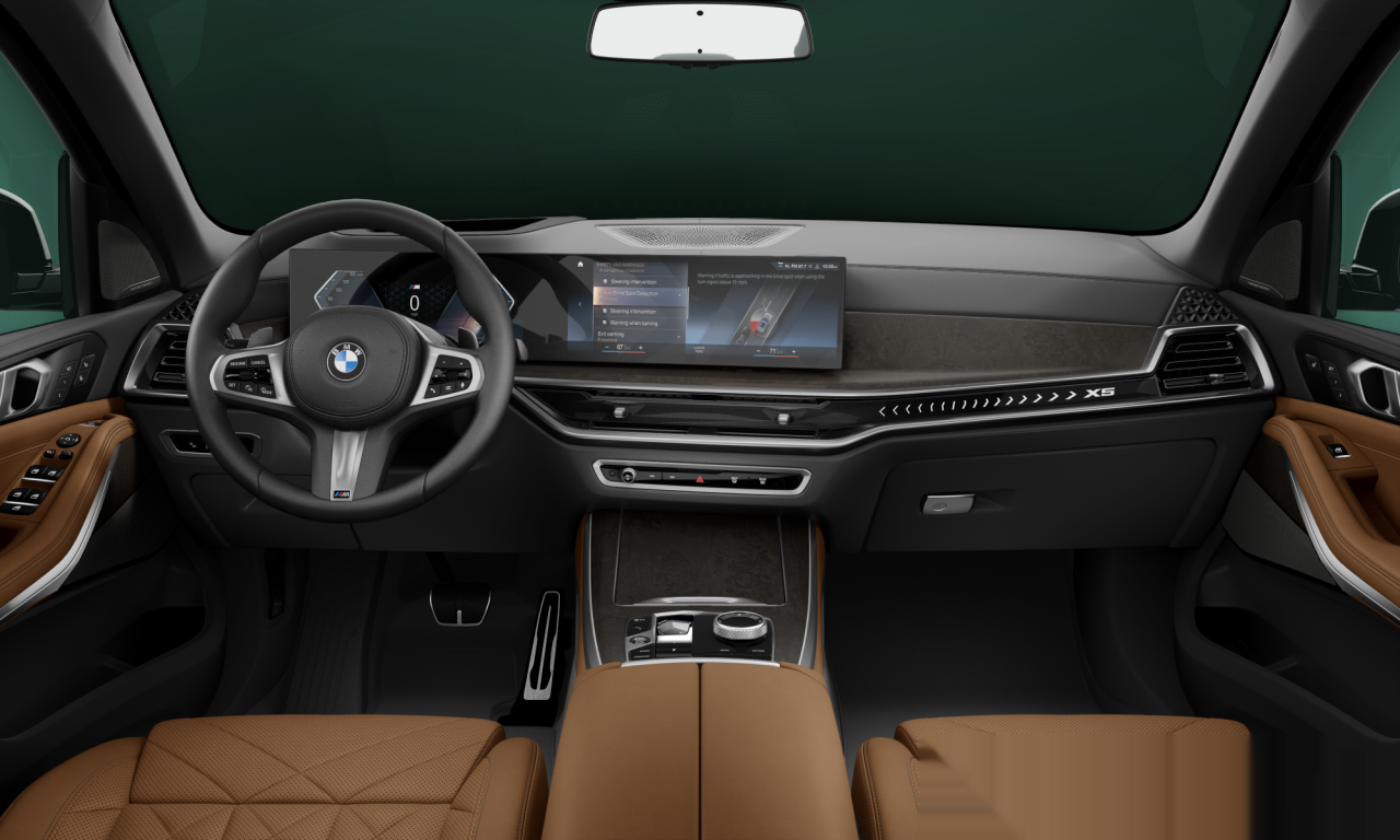 Interior of BMW X5 xDrive40i (G05 (MUE)), VIN 5UX23EU03R9T41651