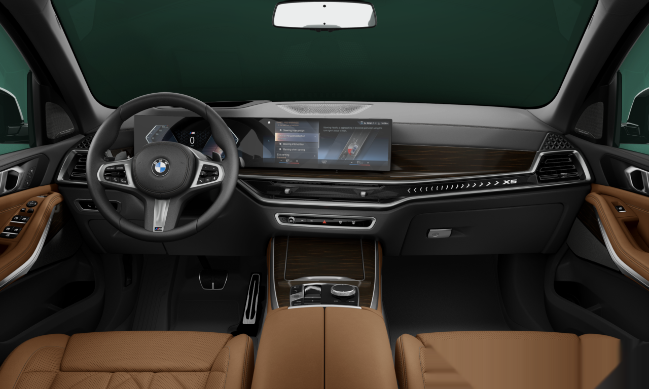 Interior of BMW X5 xDrive40i (G05 (MUE)), VIN 5UX23EU04R9S18344