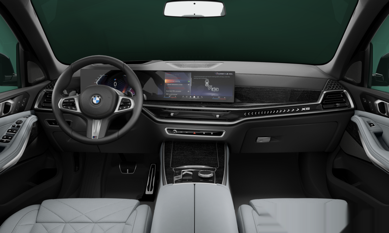 Interior of BMW X5 xDrive40i (G05 (MUE)), VIN 5UX23EU04R9T45935