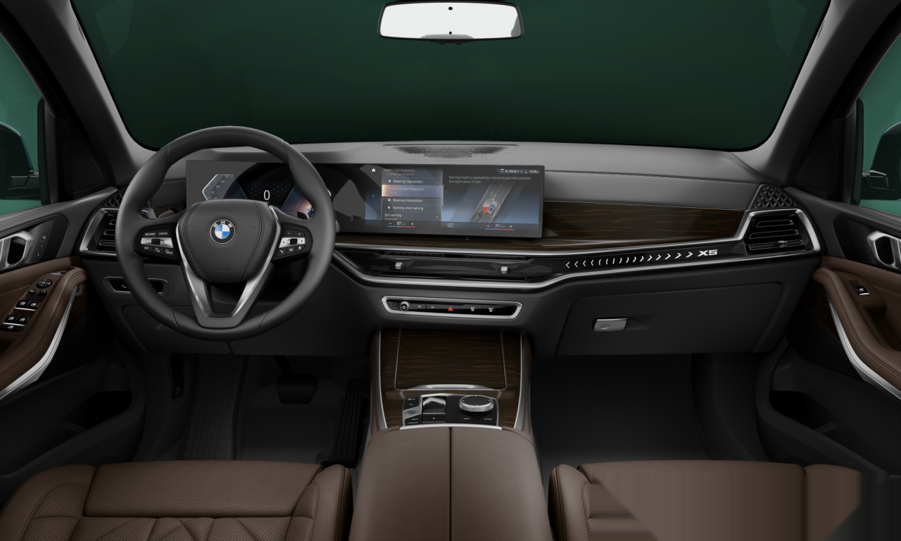 Interior of BMW X5 xDrive40i (G05 (MUE)), VIN 5UX23EU05R9S35749