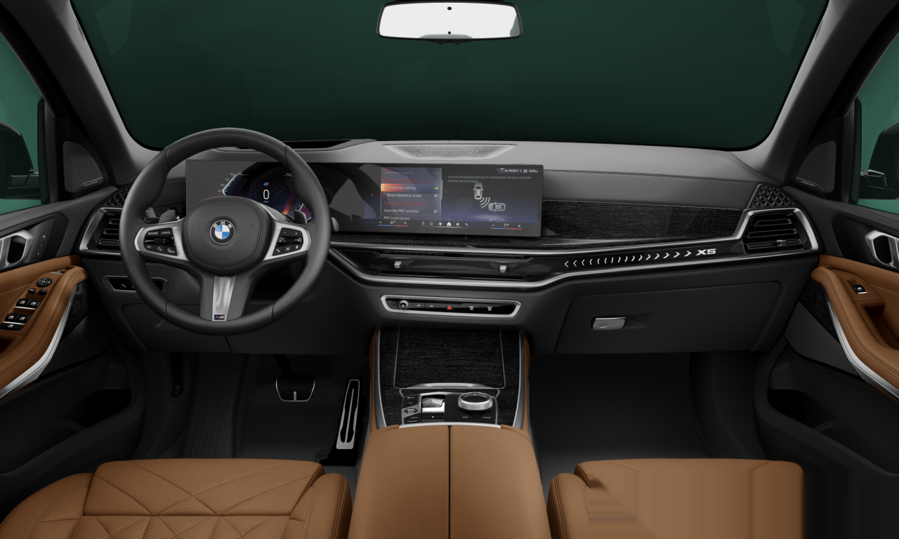 Interior of 2023 BMW X5 xDrive40i (G05 (MUE)), VIN 5UX23EU07R9U51649
