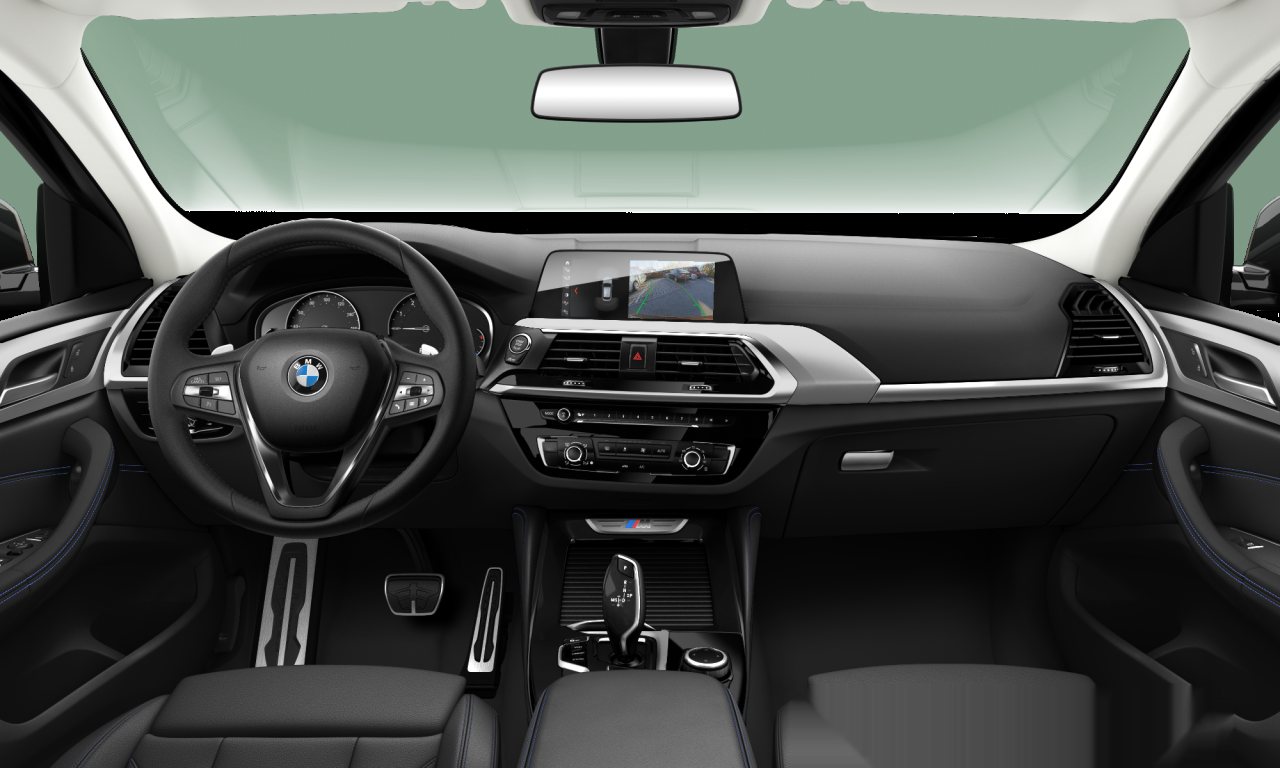 Interior of BMW X4 M40i (G02), VIN 5UX2V5C01L9C26357