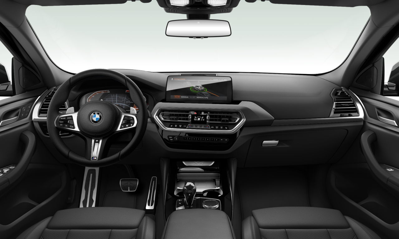 Interior of BMW X4 xDrive30i (G02 (MUE)), VIN 5UX33DT09P9R36033