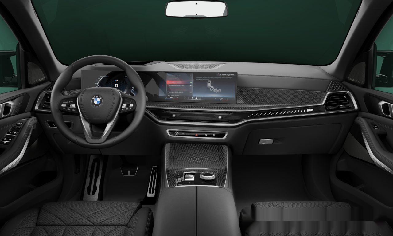 Interior of 2025 BMW X5 M60i xDrive (G05 (MUE)), VIN 5UX33EU02T9101647