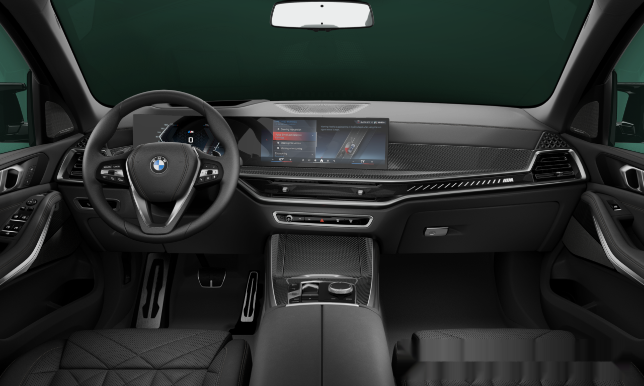 Interior of BMW X5 M60i xDrive (G05 (MUE)), VIN 5UX33EU08R9S76901