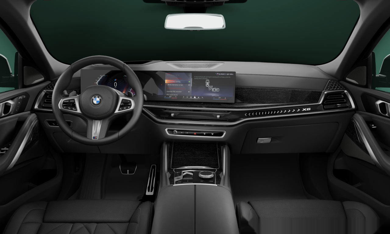 Interior of BMW X6 xDrive40i M Sport (G06 (MUE)), VIN 5UX33EX00T9226089